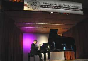 Concert In the "Franz Liszt" Music School in Glogow 24.04.2012.  Photo by Barbara Popiel.